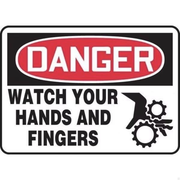 Accuform OSHA DANGER SAFETY SIGN EXPLOSION MCHL243XT MCHL243XT - main